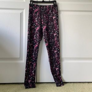 JUSTICE SPLATTER PAINT LEGGINGS